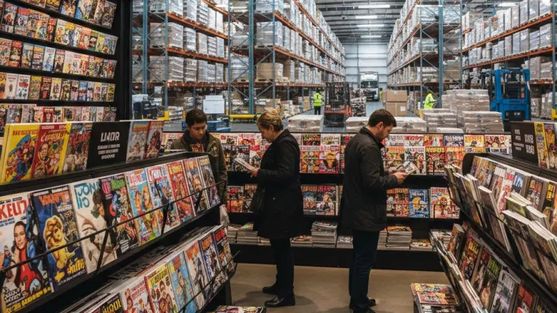 Comics & Magazine Supply: Distribution, Trends & Retail Success