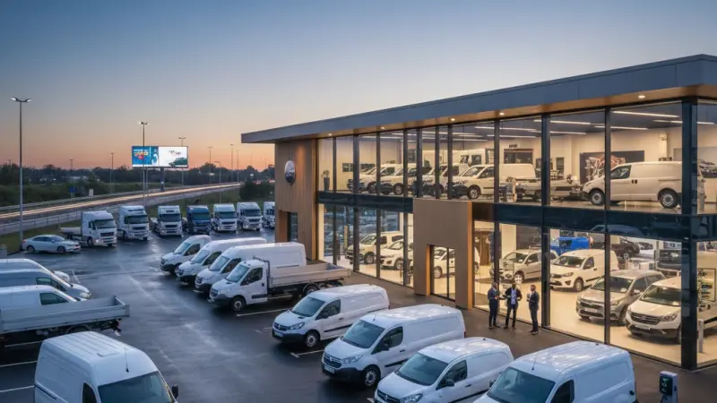 Buying from Commercial Vehicle Dealers: New, Used & Finance Options