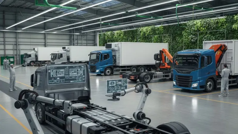 Commercial Vehicle Manufacturing: Design, Compliance & Innovation