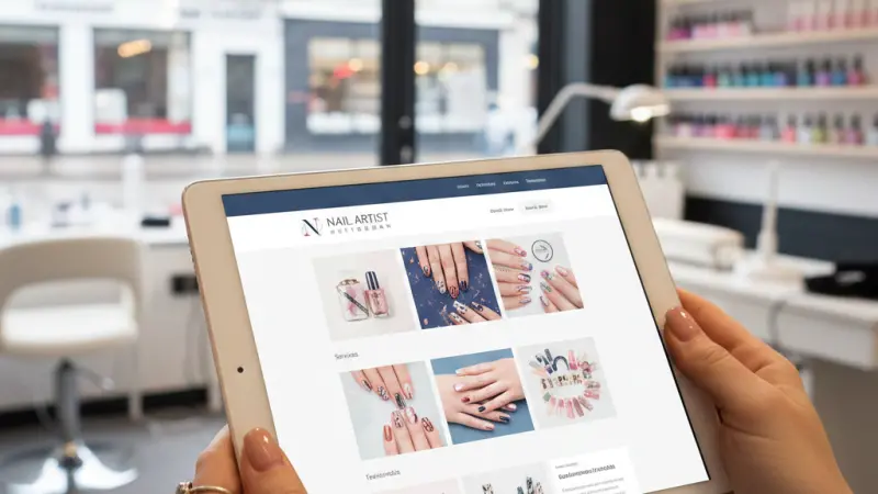 Why Nail Artist Businesses in Glasgow Need Website Designing Service