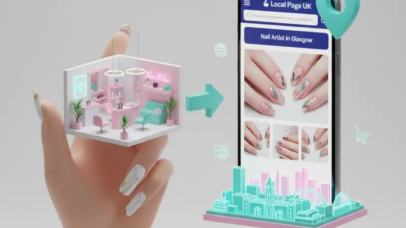 Why Nail Artist Businesses in Glasgow Need Website Development Service