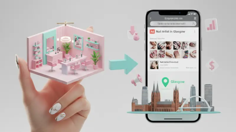 Why Nail Artist Businesses in Glasgow Need PPC Service
