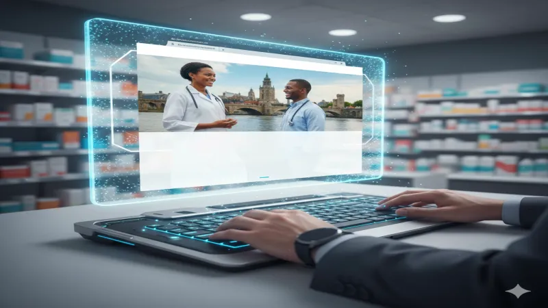 Website Development Service for Pharmacists in Nottingham