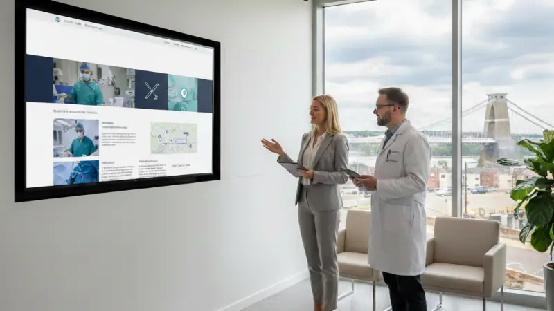 Website Designing for General Surgeons in Bristol