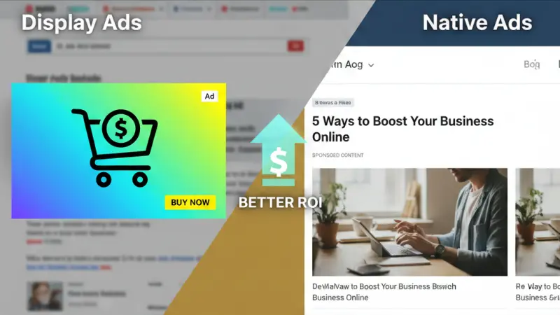 Display Ads vs Native Ads: Which Drives Better ROI?