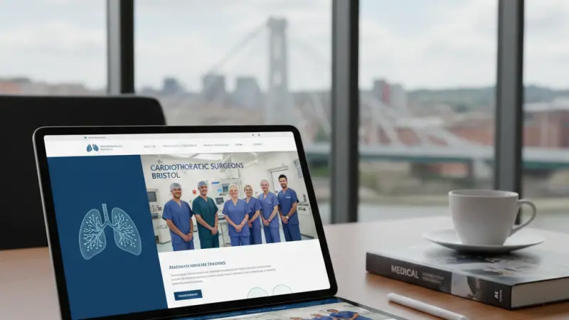 Website Development for Cardiothoracic Surgeons Bristol