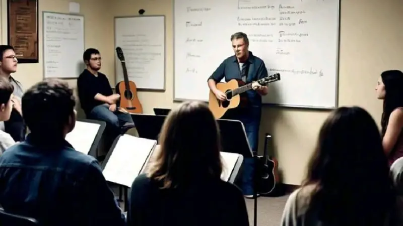 Website Designing for Guitar Teacher in London