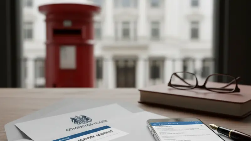 What is a Director’s Service Address?