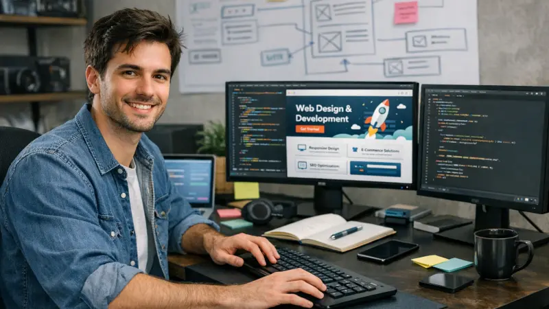 Reliable Web Developer in Leeds Local Page UK