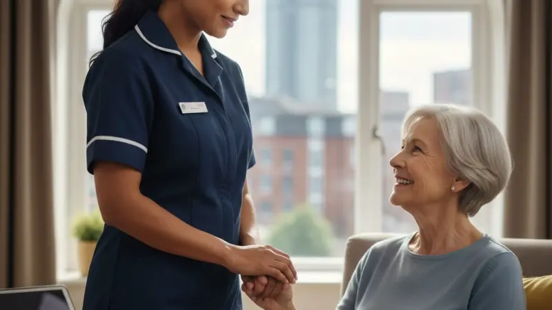 Website Design for Nurse in Birmingham