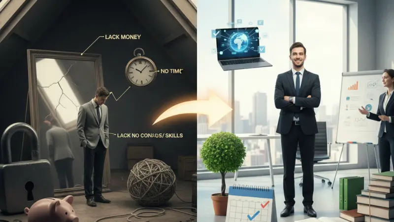 10 Common Excuses for Not Starting a Business & How to Overcome Them