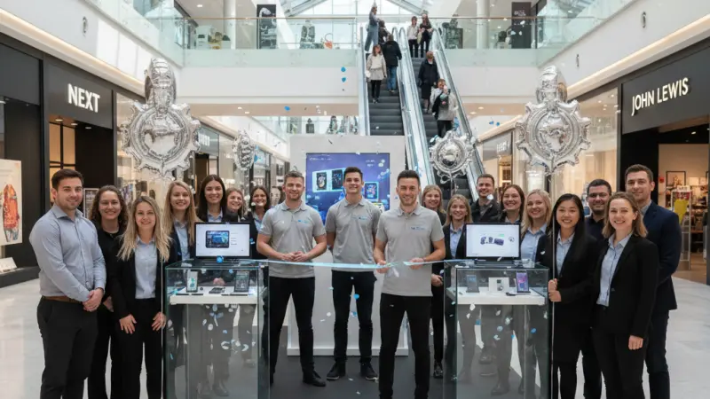 Launching a Startup in a UK Shopping Centre