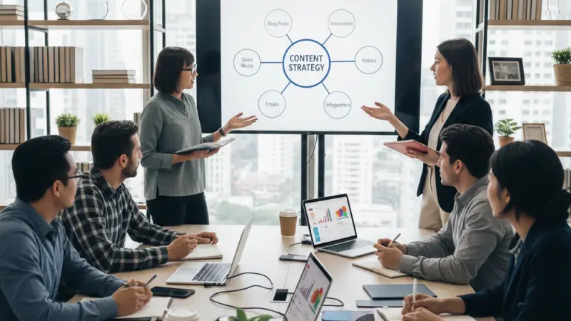 Content Marketing for Data Analysts in Glasgow
