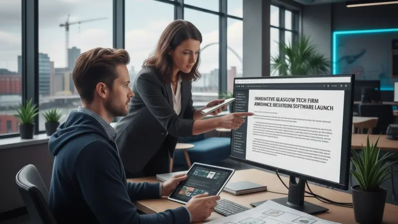 Press Release for Software Developers in Glasgow