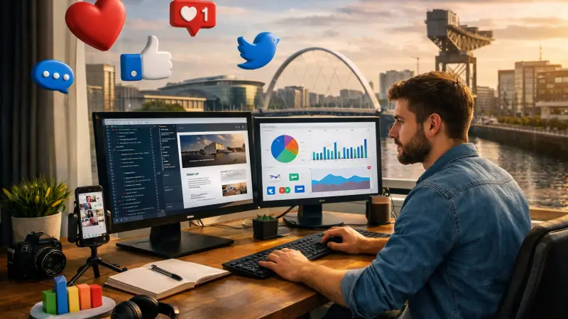 SMO  for Web Developer in Glasgow  Local Growth