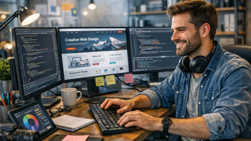Top Rated & Most Reliable Web Developer in Glasgow  Local Page UK