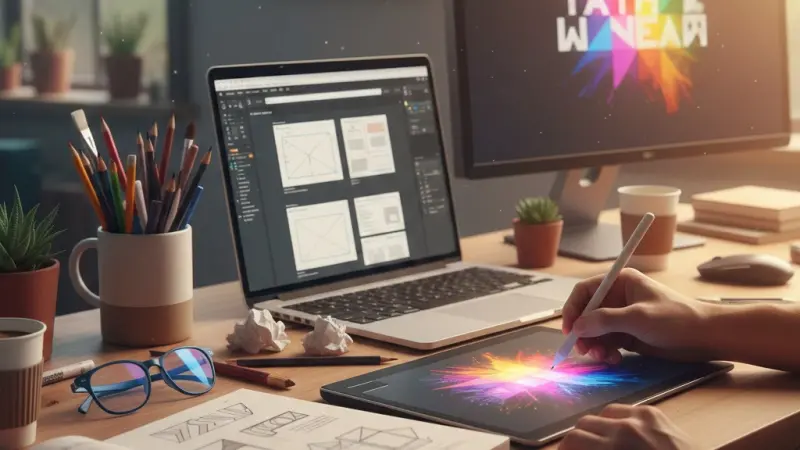Website Design for Graphic Designer in Birmingham
