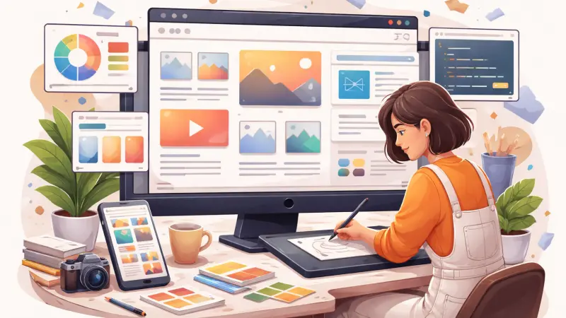Website Development  for Graphic Designer in Glasgow