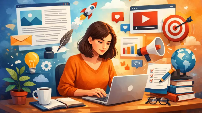 Digital Marketing  for Content Writers in Glasgow