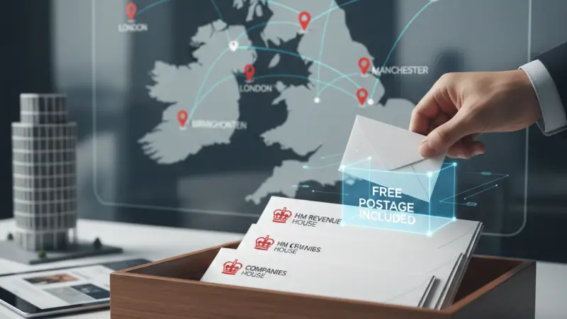 Is Postage Included? Registered Office Address Service UK