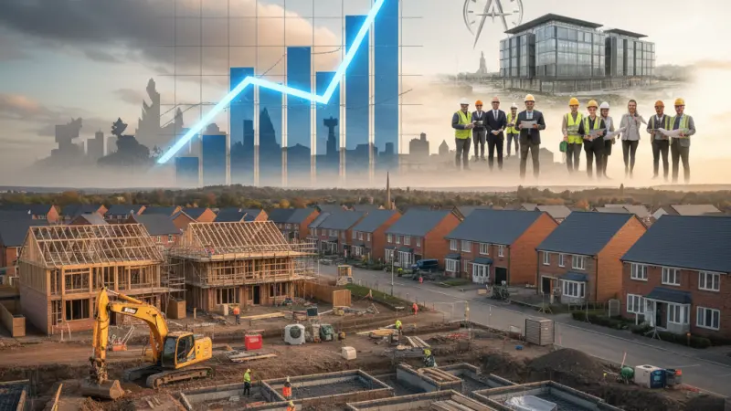 Growth in UK House Building