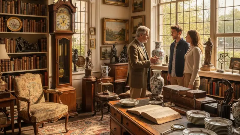Website Designing for Antique Dealer in Birmingham