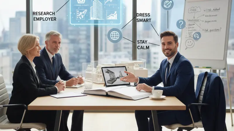 Top 5 Architecture Job Interview Tips