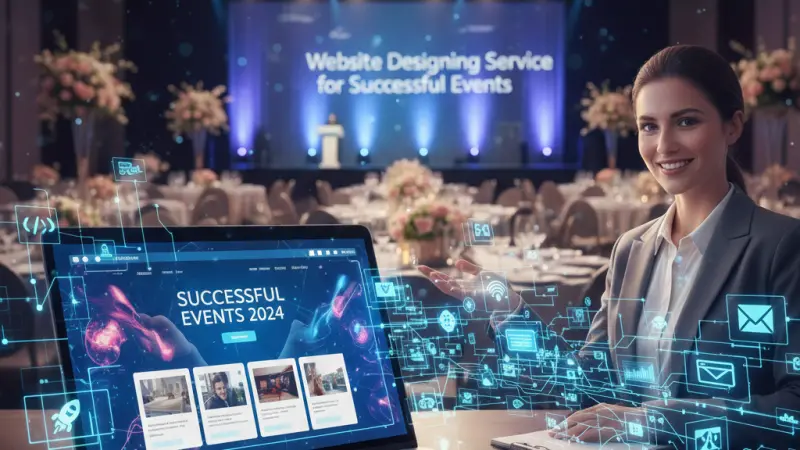 Expert Website Designing  for Event Planner in Glasgow
