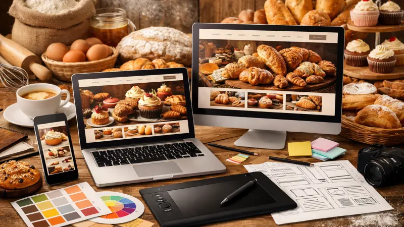 Website Designing  for Bakers  in Glasgow