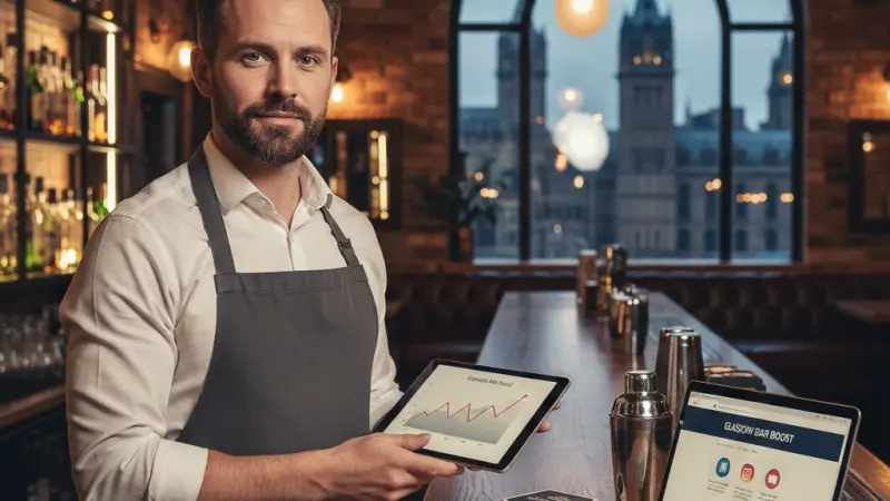 Content Marketing  for Bar Managers in Glasgow