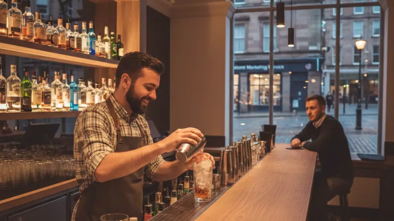Content Marketing  for Bartender in Glasgow