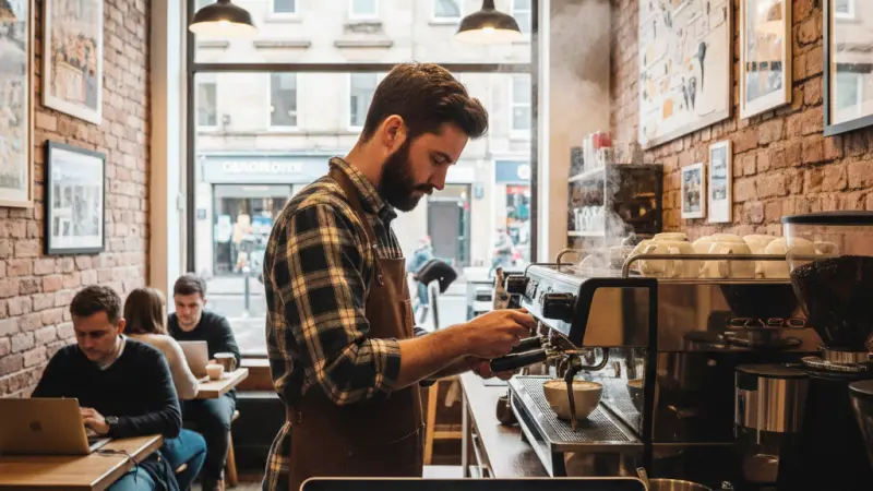 Press Release  for Barista Professionals in Glasgow