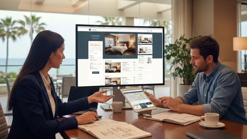 Website Development  for Hotel Manager in Glasgow