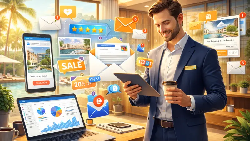 Email Marketing  for Hotel Manager in Glasgow