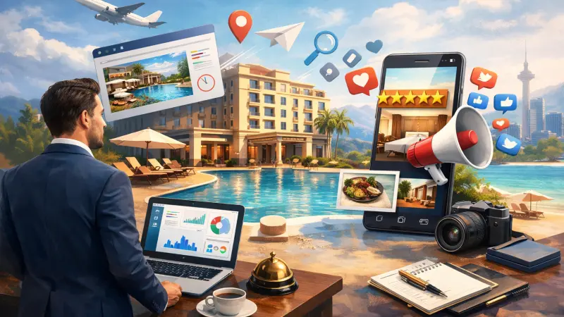 Content Marketing  for Hotel Manager in Glasgow