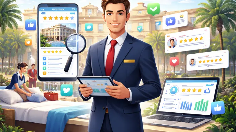 Online Reputation Management  for Hotel Manager in Glasgow