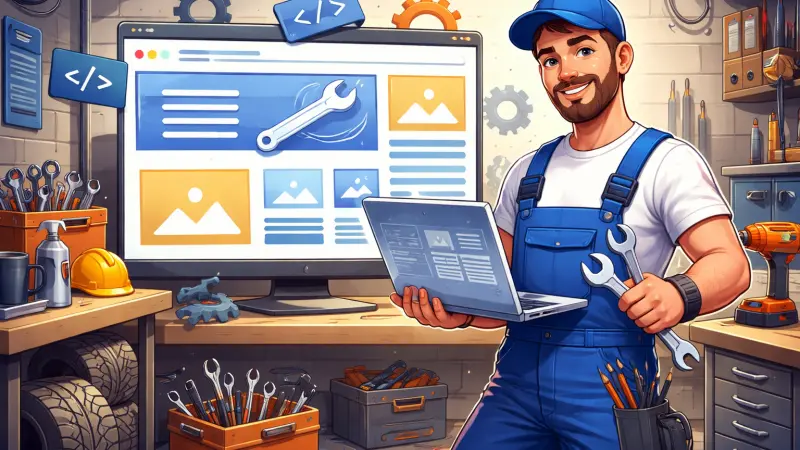 Website Design for Mechanics in Glasgow  Lead Generation