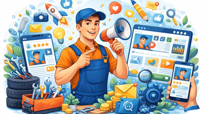 Content Marketing  for Mechanics in Glasgow