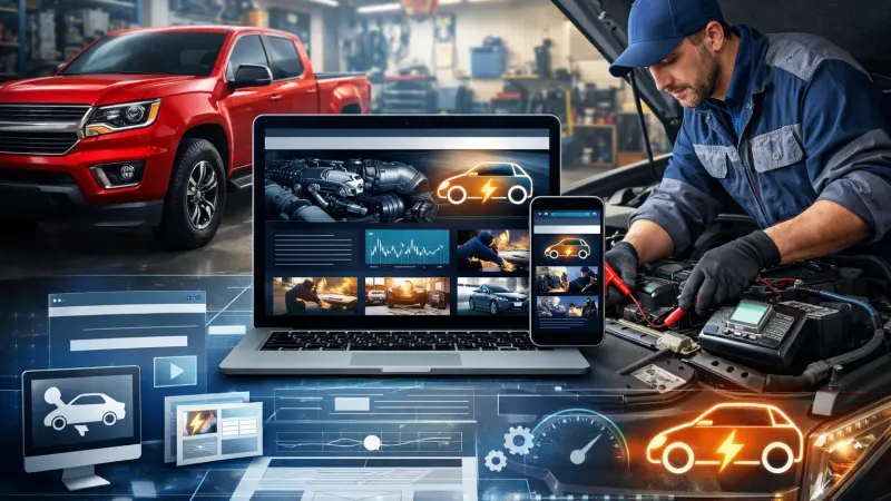 Website Designing for Auto Electricians Glasgow  Lead Gen