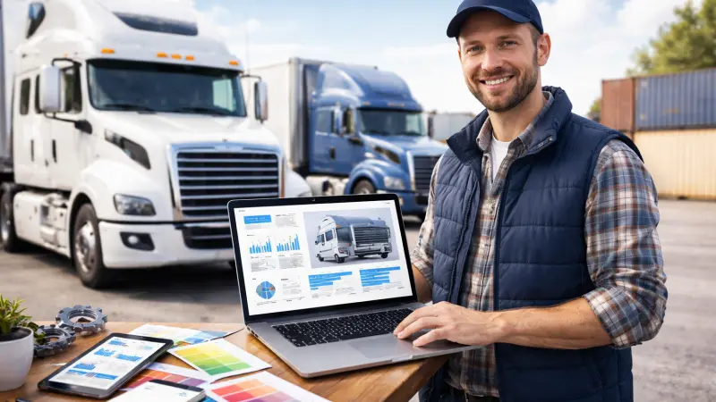 Website Development  for HGV Drivers in Glasgow