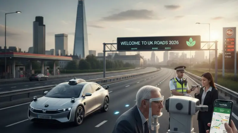 New Driving Laws UK 2026: Major Changes & Road Rule Updates