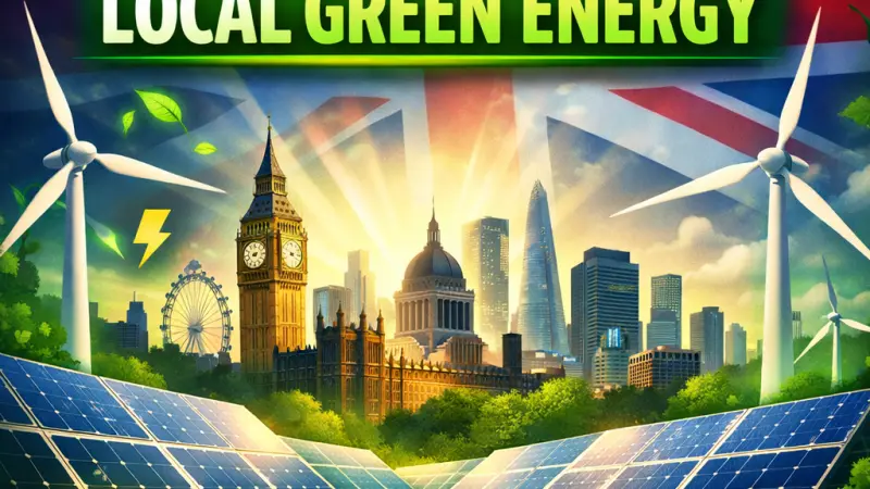 Why UK Cities Must Invest in Local Green Energy