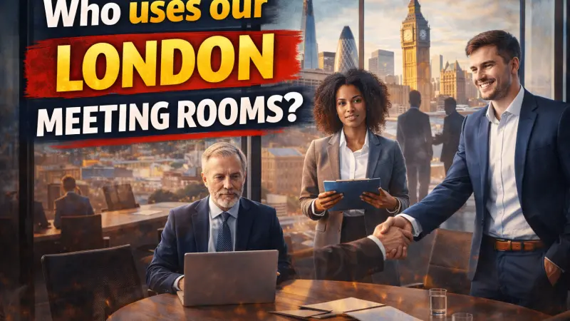 Who Uses London Meeting Rooms? Top Client Profiles