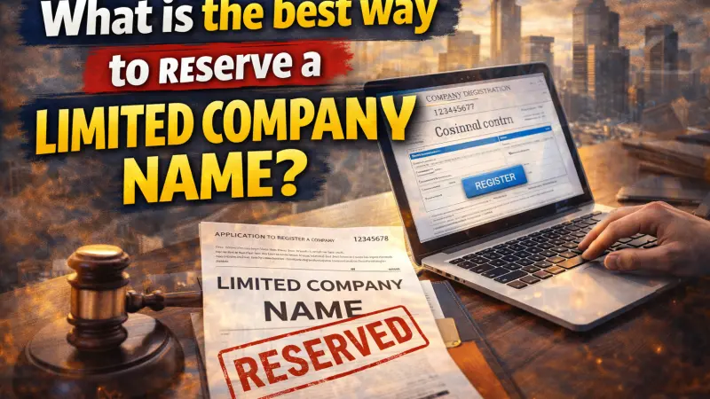 How to Reserve a Limited Company Name in the UK (2026 Guide)