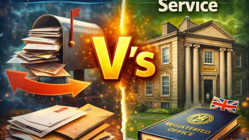 Mail Forwarding vs. Registered Office Address Services