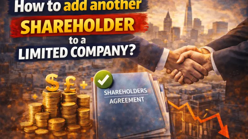 How to Add a Shareholder to a UK Limited Company (2026 Guide)