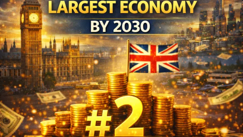 UK Economy to Become Europe’s Second Largest by 2030