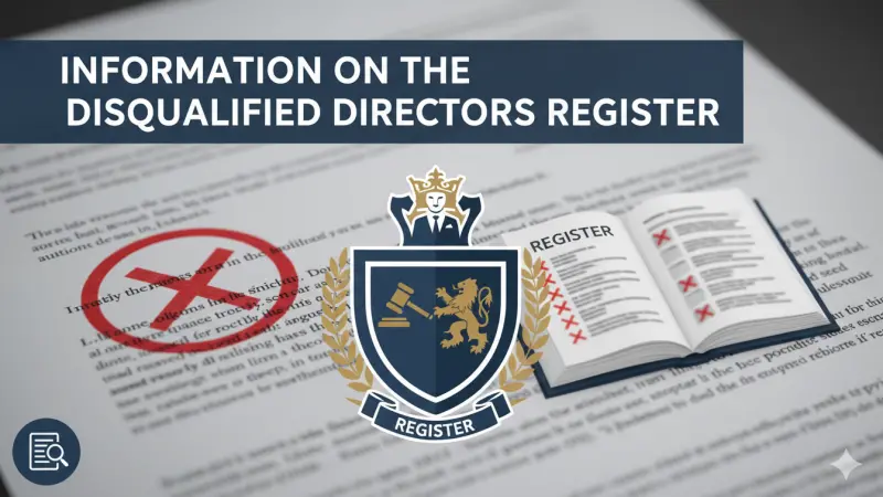 Guide to the UK Disqualified Directors Register