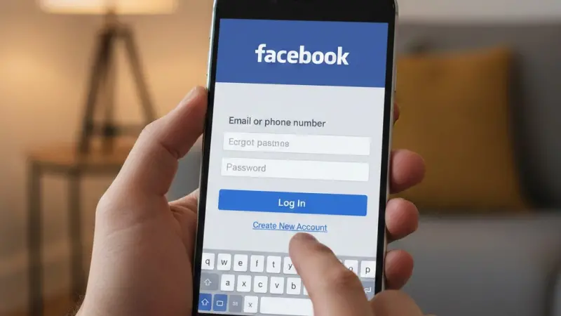 How to login in Facebook