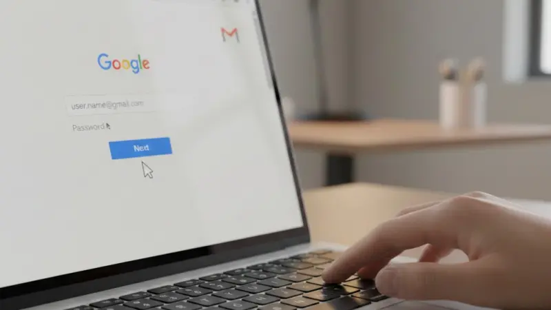 How to login in Gmail